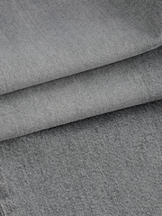 Grey Washed Relaxed Fit Vintage Wash Denim Jeans - Image 12 of 12