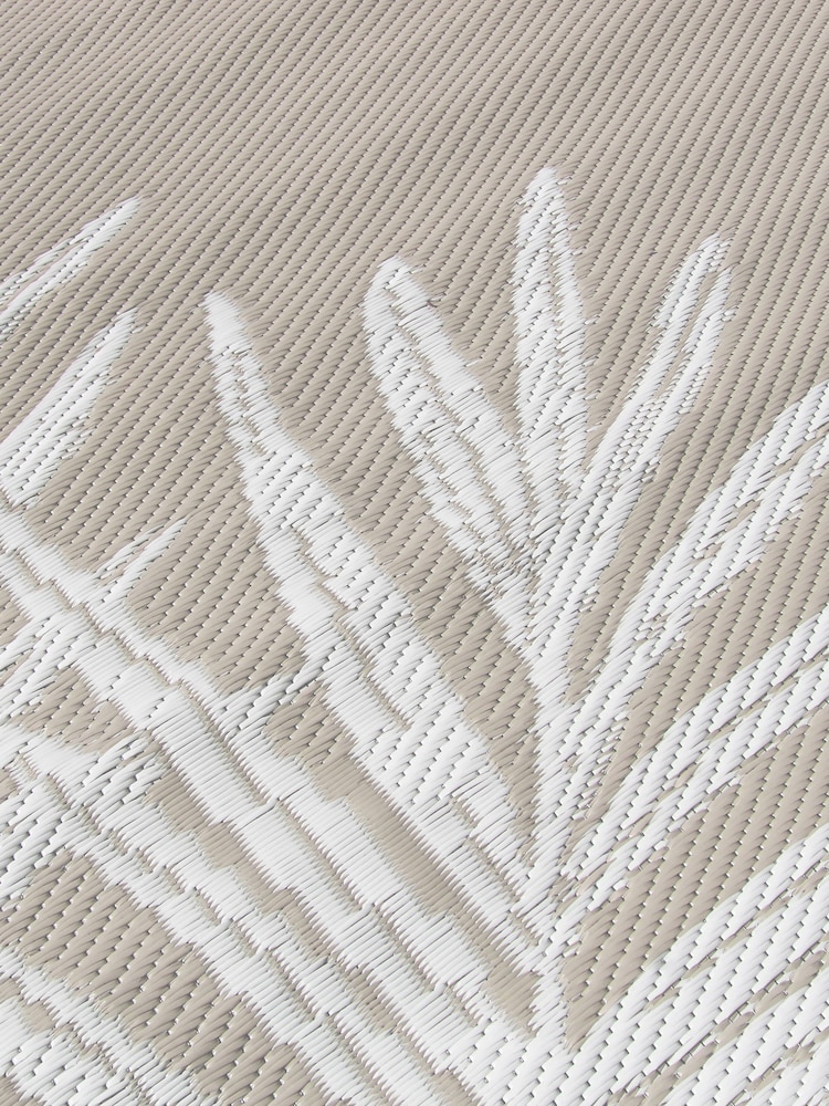 Dreams & Drapes Natural Tahiti UV Resistant Outdoor Rug - Image 3 of 3