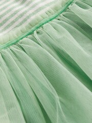 Boden Green Jersey Tulle Mix Dress - Image 4 of 4