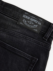 Black Vintage Straight Fit Vintage Stretch Authentic Jeans - Image 10 of 11
