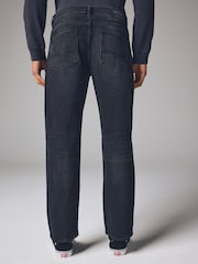 Black Vintage Straight Fit Vintage Stretch Authentic Jeans - Image 4 of 11