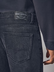 Black Vintage Straight Fit Vintage Stretch Authentic Jeans - Image 6 of 11