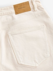 Ecru White Relaxed Fit Vintage Stretch Authentic Jeans - Image 5 of 10