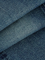 Blue Mid Vintage Slim Fit Vintage Wash Denim Jeans - Image 12 of 12