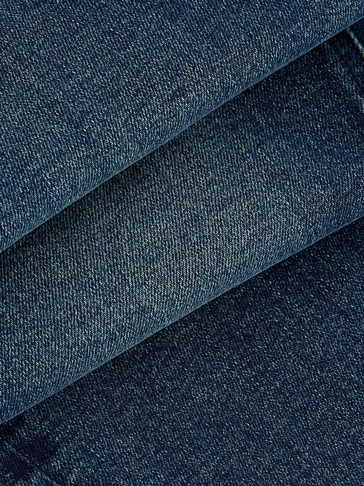 Blue Mid Vintage Slim Fit Vintage Wash Denim Jeans - Image 12 of 12