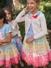 Boden Blue Rainbow Skirt Tulle Dress - Image 4 of 4