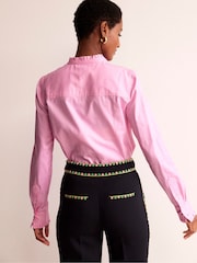 Boden Pink Phoebe 100% Cotton Shirt - Image 2 of 5