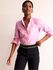 Boden Pink Phoebe 100% Cotton Shirt - Image 3 of 5
