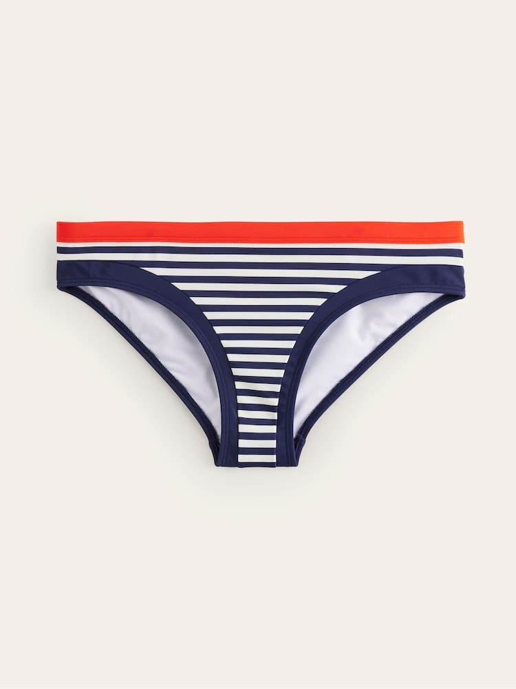 Blau/Weiß - Boden Santorini Bikinihose - Bild 5 von 5