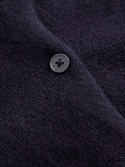 Boden Blue Eva Cashmere Cropped Cardigan - Image 6 of 6