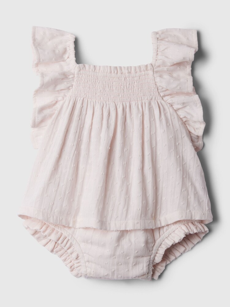 Gap Pink Flutter Baby Outfit Set (Newborn-24mths) - Image 1 of 2 Gap Pink Flutter Baby Outfit Set (Newborn-24mths) - Image 1 of 2