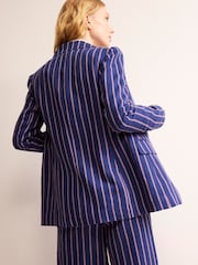 Boden Blue Bloomsbury Interest Blazer - Image 3 of 5
