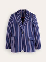 Boden Blue Bloomsbury Interest Blazer - Image 5 of 5