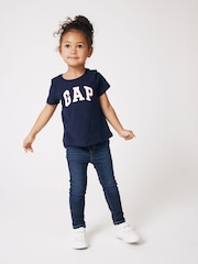Gap Blue Logo Graphic Short Sleeve T-Shirt (6mths-5yrs) - Image 2 of 8