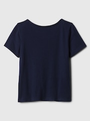 Gap Blue Logo Graphic Short Sleeve T-Shirt (6mths-5yrs) - Image 7 of 8