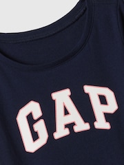 Gap Blue Logo Graphic Short Sleeve T-Shirt (6mths-5yrs) - Image 8 of 8