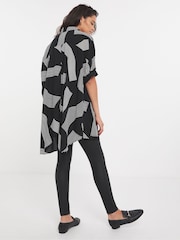 JD Williams Mono Print Uma Blouse - Image 2 of 3