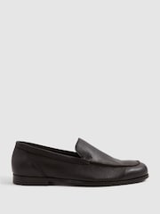 Dunkelbraun - Harrys London Deer Loafer aus Leder - Bild 1 von 4