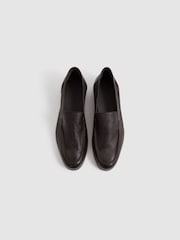 Dunkelbraun - Harrys London Deer Loafer aus Leder - Bild 2 von 4