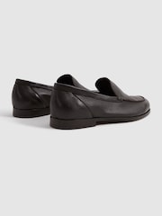 Dunkelbraun - Harrys London Deer Loafer aus Leder - Bild 3 von 4