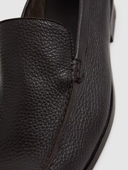 Dunkelbraun - Harrys London Deer Loafer aus Leder - Bild 4 von 4