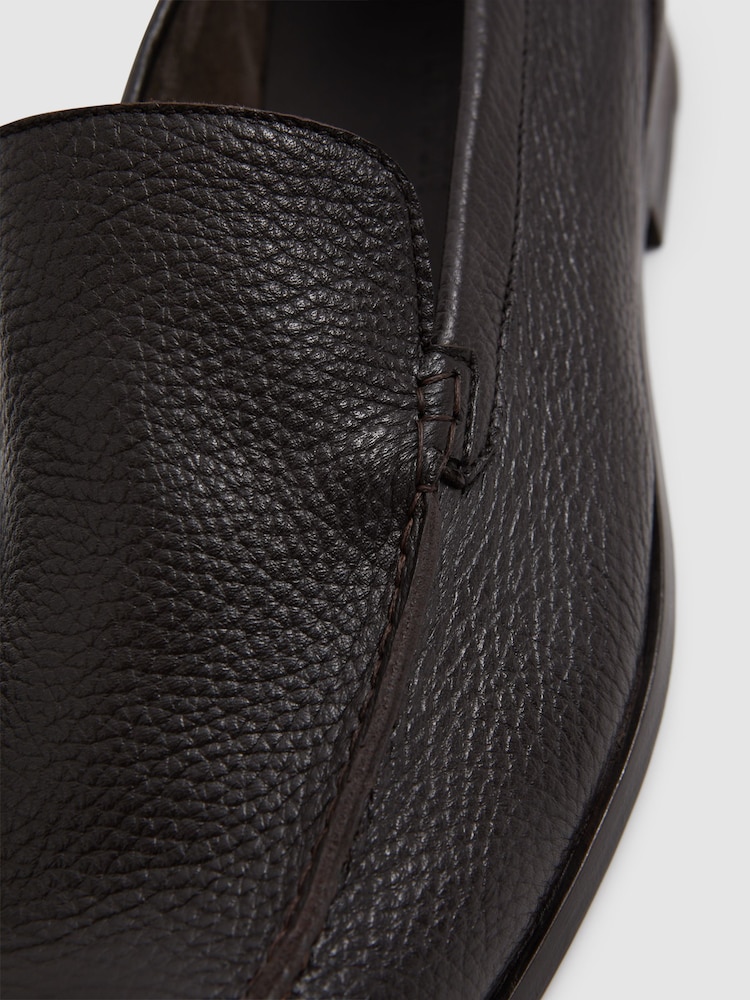 Dunkelbraun - Harrys London Deer Loafer aus Leder - Bild 4 von 4