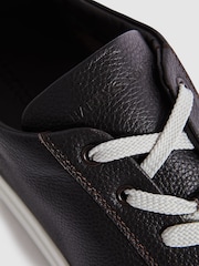 Harrys London Grained Leather Trainers - Image 4 of 4