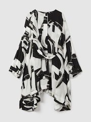 Reiss Lara Italian Cape Sleeve Mini платья - Image 2 of 6