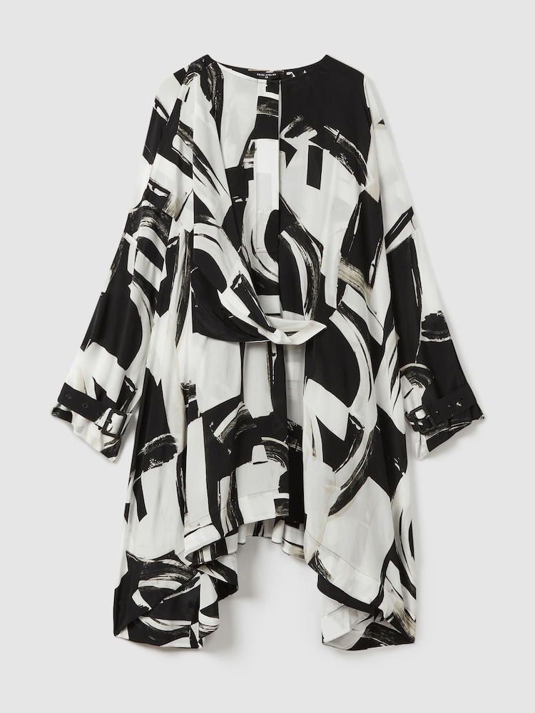 Reiss Lara Italian Cape Sleeve Mini платья - Image 2 of 6