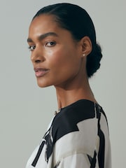 Reiss Lara Italian Cape Sleeve Mini платья - Image 4 of 6
