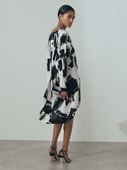 Reiss Lara Italian Cape Sleeve Mini платья - Image 5 of 6