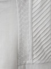 Reiss Ivory Etta Linen Corset Midi Dress - Image 5 of 5