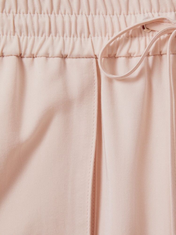 Reiss Pink Isador Drawstring Shorts with TENCEL™ Fibers - Image 5 of 5