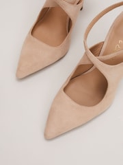 Phase Eight Natural Cross-Over Ankle Shoes - Image 3 of 7