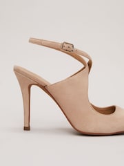 Phase Eight Natural Cross-Over Ankle Shoes - Image 5 of 7