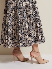 Phase Eight Natural Cross-Over Ankle Shoes - Image 7 of 7