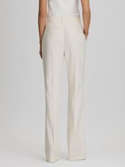Reiss Cream Millie Flared Suit Trousers - Image 5 of 6
