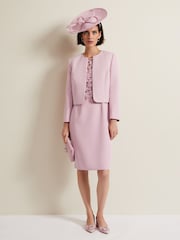Phase Eight Pink Embellished Shoes - Image 4 of 8