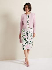 Phase Eight Pink Twist Front Slingback Shoes - Image 5 of 8