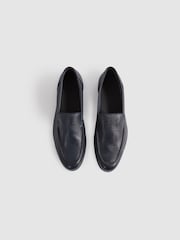 Marineblau - Harrys London Deer Loafer aus Leder - Bild 2 von 4