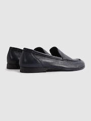 Marineblau - Harrys London Deer Loafer aus Leder - Bild 3 von 4