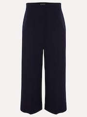 Phase Eight Blue Petite Aubrielle Clean Crepe Culottes - Image 6 of 6