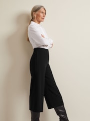 Phase Eight Black Clean Crepe Aubrielle Culottes - Image 3 of 6