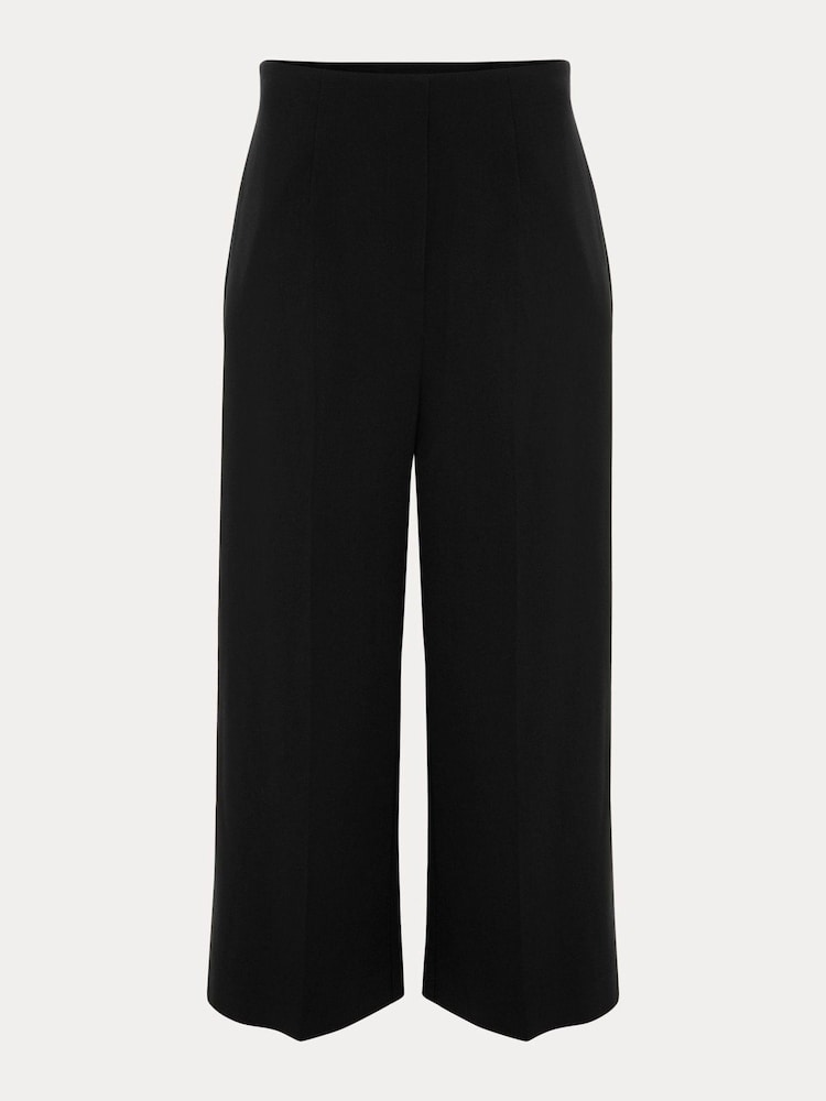Phase Eight Black Clean Crepe Aubrielle Culottes - Image 6 of 6