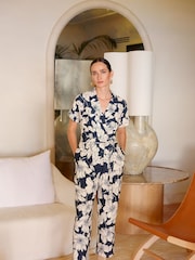 Phase Eight Black Floral Constance Jumpsuit - Image 1 of 8