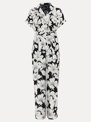 Phase Eight Black Floral Constance Jumpsuit - Image 8 of 8