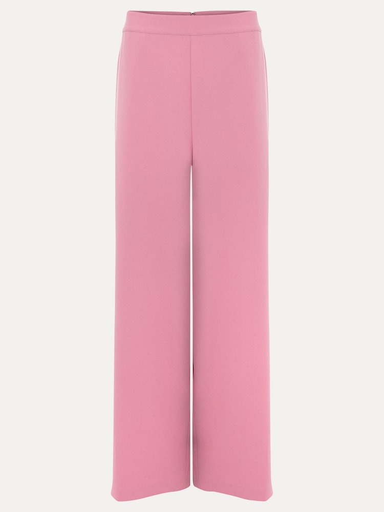Phase Eight Pink Elandra Wide Leg Trousers - Image 7 of 7