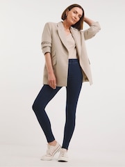JD Williams Indigo Skinny Stretch Jeggings - Image 3 of 4