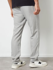 Threadbare Light Grey Linen Blend Trousers - Image 2 of 4