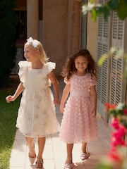 Phase Eight Pink Alice Flower Fit and Flare Dress - Image 2 of 8